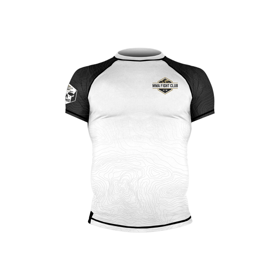 Rashguard à manches courtes blanc NEW COLLECTION