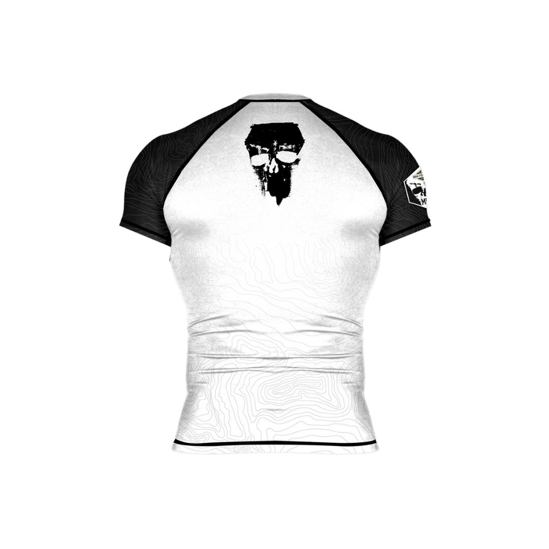 Rashguard à manches courtes blanc NEW COLLECTION