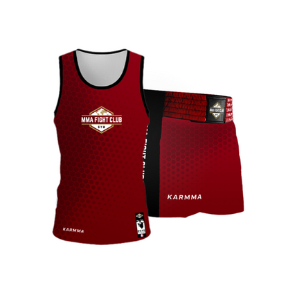 ENSEMBLE BOXE - ROUGE