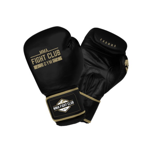 Gants de Boxe Noirs KARMMA