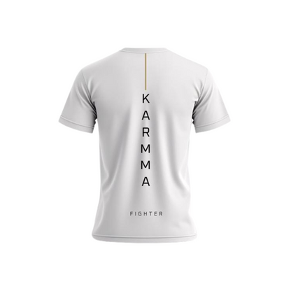 Maillot Blanc Fighter KARMMA 2