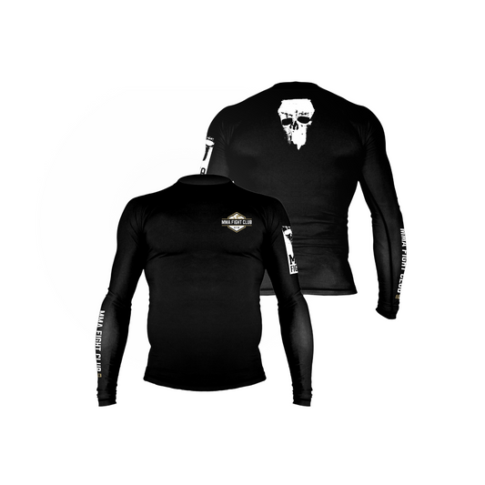 Rashguard à Manches Longues Noir KARMMA