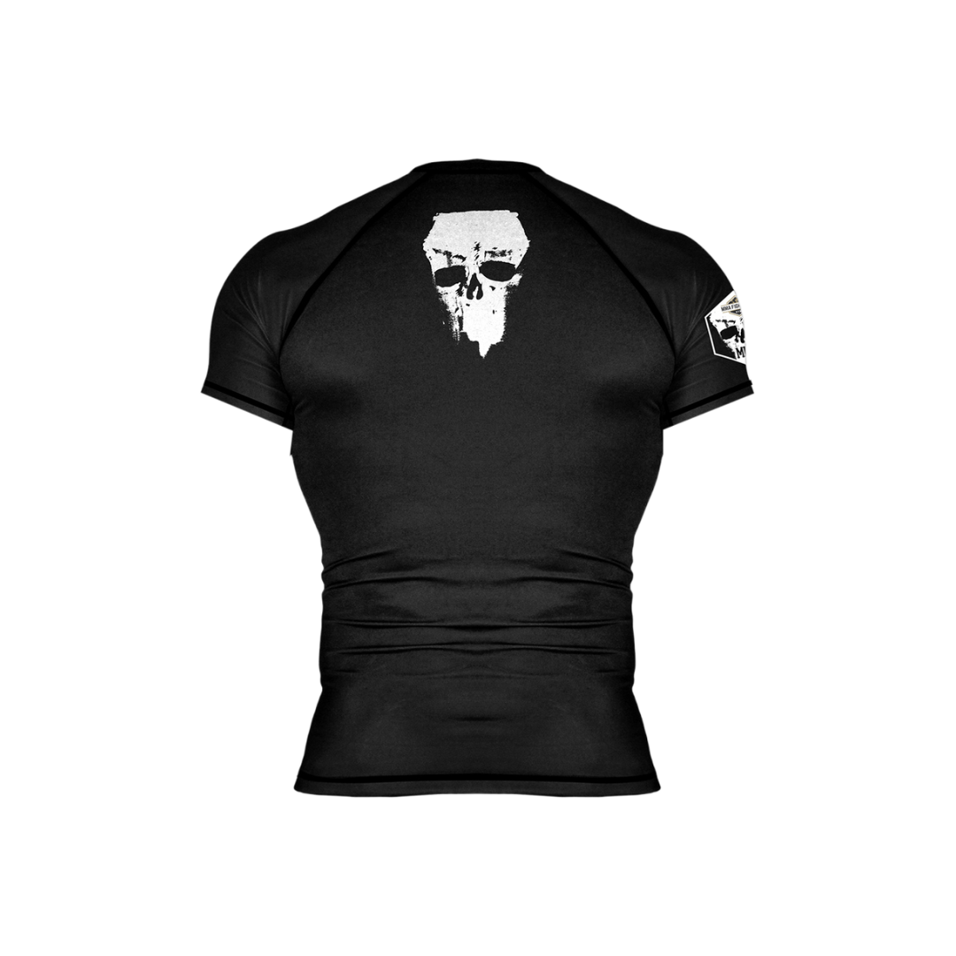 Rashguard à manches courtes noir KARMMA