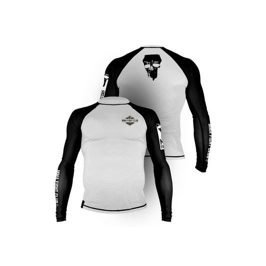 Rashguard à Manches Longues Blanc KARMMA