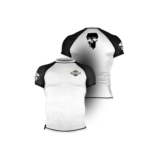 Rashguard à manches courtes blanc NEW COLLECTION