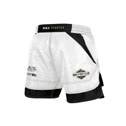 Short MMA Blanc KARMMA