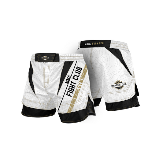 Short MMA Blanc KARMMA