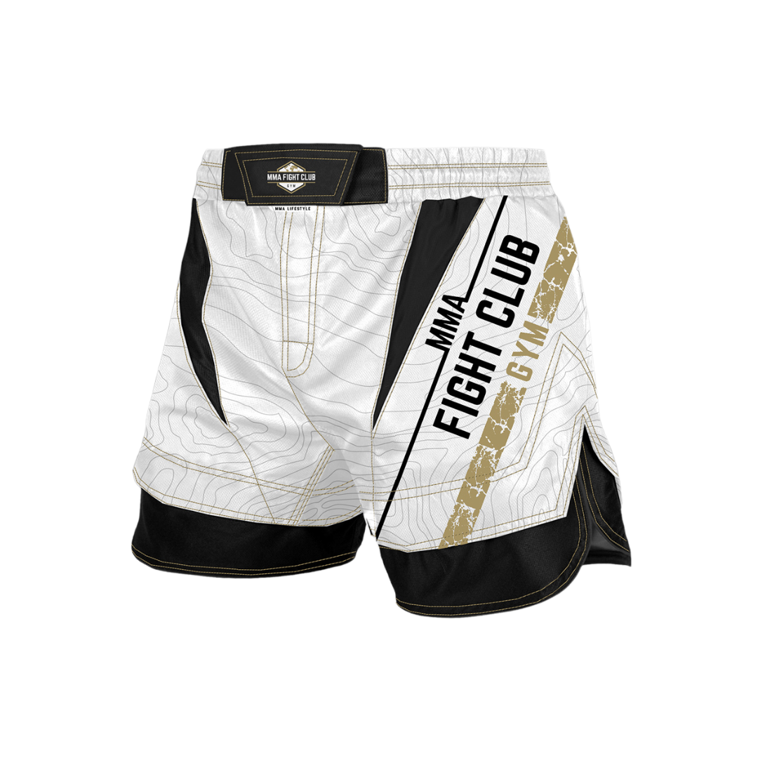 Short MMA Blanc KARMMA