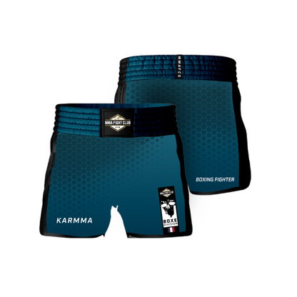 ENSEMBLE BOXE - BLEU